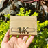 Michael Kors Reed Large Card Holder Wallet MK Signature Logo Camel Leather Michael Kors Wallets